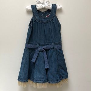 Toddler Girl’s Jean Dress